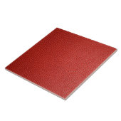 Rote Lederoptik Fliese (Seite)