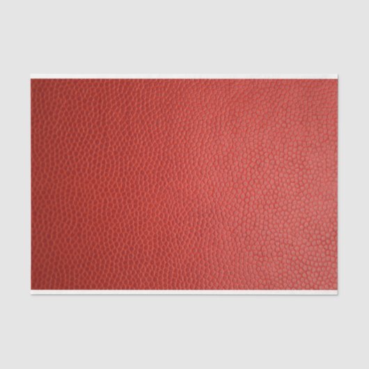 Rote Lederoptik Seidenpapier (Vorderseite)