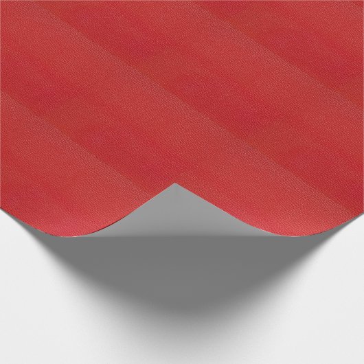 Rote Ledertextur, nahtloser Hintergrund. Geschenkpapier (Ecke)