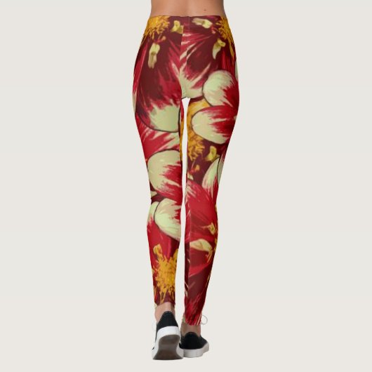 Rote Leggings (Rückseite)
