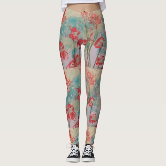 Rote Leggings (Vorderseite)