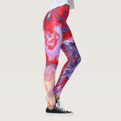 Rote Leggings der Hut-Gesellschafts-eine (Rechts)