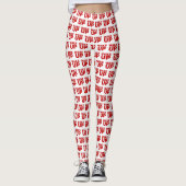 Rote Leggings weck (Vorderseite)