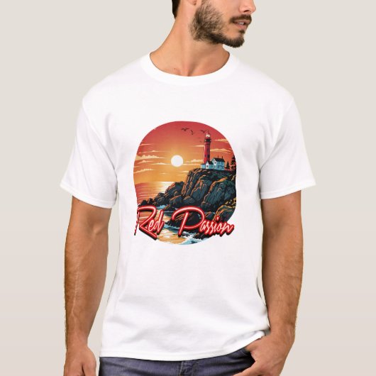 Rote Leidenschaft T-Shirt (Vorderseite)