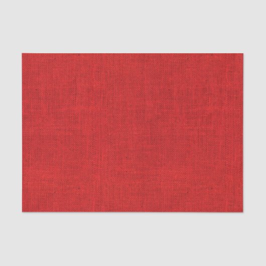 Rote Leinwand-Beschaffenheit Seidenpapier (Vorderseite)