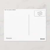 Rote Libelle in Afrika (Trithemis sp.) Postkarte (Rückseite)