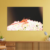 Rote Libelle Leinwanddruck (Insitu (Wohnzimmer))
