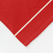 rote Liebe, die du tust Fleecedecke (Ecke)