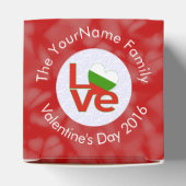 Rote LIEBE in Bulgarien Personalisiert Geschenkschachtel (Oben)