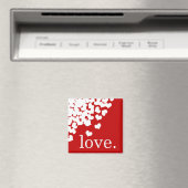 rote Liebe. -Magnet Magnet (In Situ (Geschirrspüler))