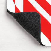 Rote Liebe Mousepad (Ecke)