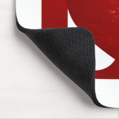 Rote LIEBE Mousepad (Ecke)