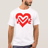 Rote Liebe T-Shirt (Vorderseite)
