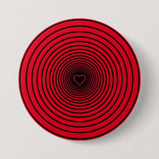 Rote Liebe - Wählen Sie Ihre Lieblingsfarben aus - Button (Vorderseite)