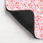 Rote Liebesherzen – Valentinskollektion Mousepad (Ecke)