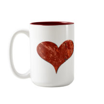 Rote Liebestasse