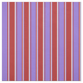 Rote, Lila und weiße Linien Stoff (Muster)