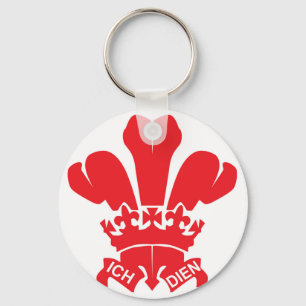 Rote Lilie Schlüsselanhänger