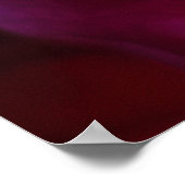 ROTE LILIENBLUME POSTER (Ecke)