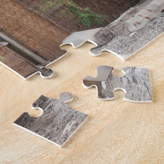 Rote Linie Paradies Puzzle (Seite)