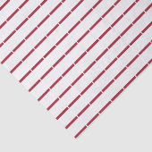 rote Linie Seidenpapier (Detail)