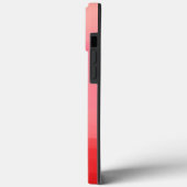 Rote Linien Case-Mate iPhone Hülle (Rückseite / Links)