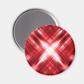Rote Linien Magnet (Vorderseite/Rückseite)