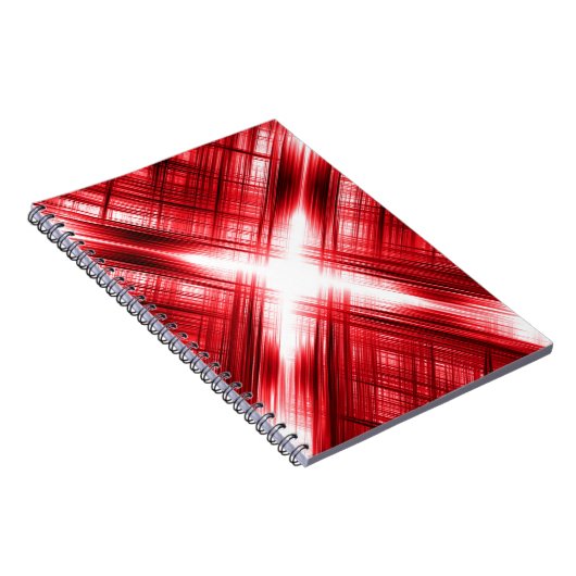 Rote Linien Notizblock (Rechte Seite)