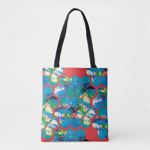 Rote Linien. Tasche