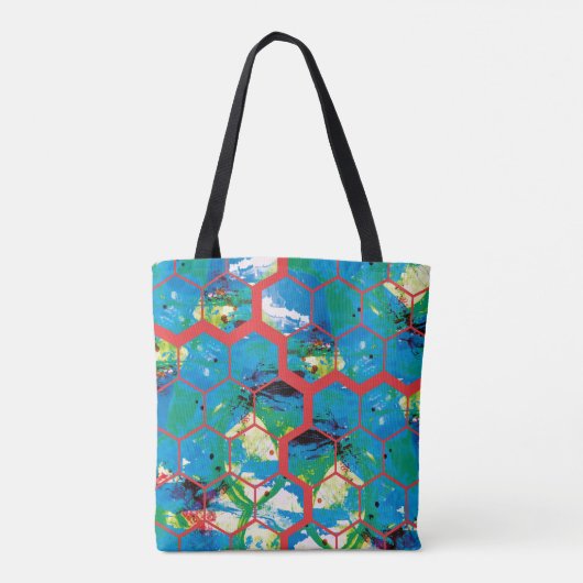 Rote Linien. Tasche (Rückseite)