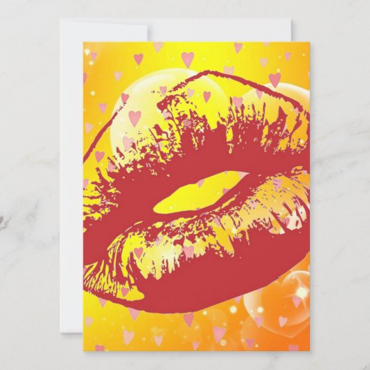 Rote Lippen (Vorderseite)