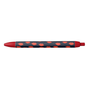 Rote Lippen Kugelschreiber