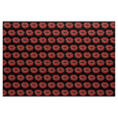 Rote Lippen Kuss Valentinstag Tuch Stoff (Yard (91,4 cm))
