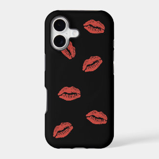 Rote Lippen küssen iPhone 5 Hülle