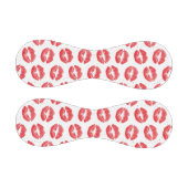 Rote Lippen, Lippenmuster, Roter Lippenstift, Kuss Baseball (Paneele)