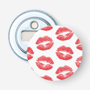 Rote Lippen, Lippenmuster, Roter Lippenstift, Kuss Flaschenöffner