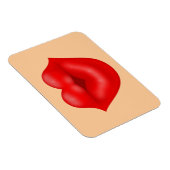 Rote Lippen Magnet (Rechte Seite)