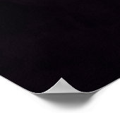 Rote Lippen Poster (Ecke)