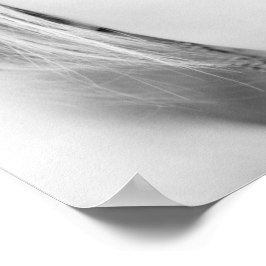 Rote Lippen Poster (Ecke)