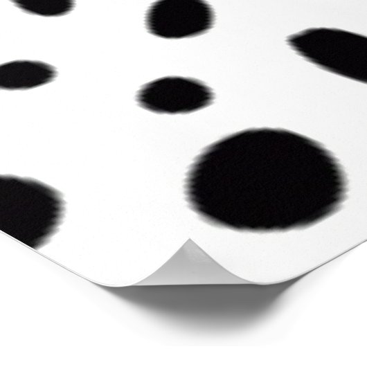 Rote Lippen-Rockabilly-Poster Poster (Ecke)