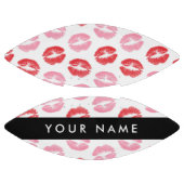 Rote Lippen, rosa Lippen, Kuss, Ihr Name, personal Football (Paneele)