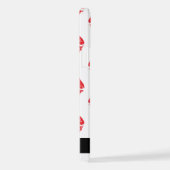 Rote Lippen, roter Lippenstift, Lippenmuster, Ihr  iPhone Hülle (Rechte Seite)