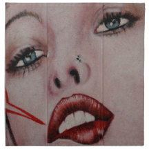 Rote Lippen