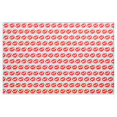 Rote Lippen Stoff (Yard (91,4 cm))