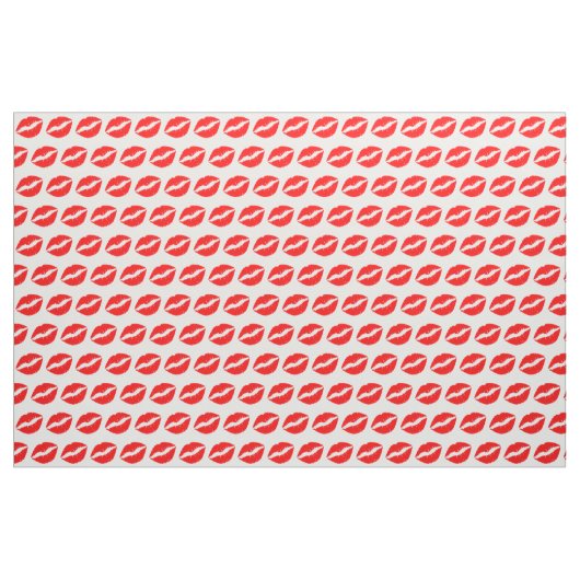Rote Lippen Stoff (Yard (91,4 cm))