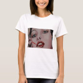 Rote Lippen T-Shirt (Vorderseite)