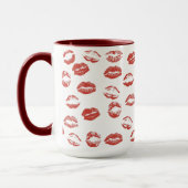 Rote Lippen Tasse (Links)