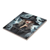 Rote Lippen Untersetzer (Seite)