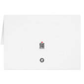 Rote Lippenstift Verführerische Lippenkarte für Fr (Rückseite Horizontal)