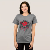 Rote Lips Grafik-T - Shirt (Vorderseite voll)